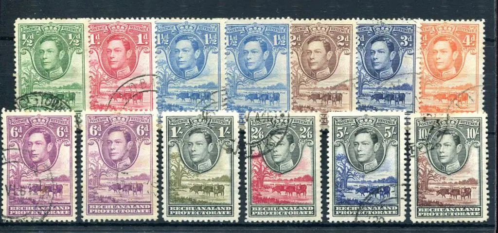 Bahamas 1938/52 KGVI defins to £1. Fine used incl ... Image 1++