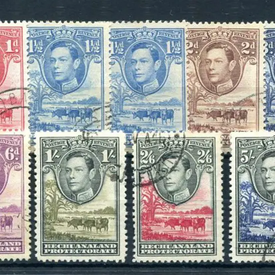 Bahamas 1938/52 KGVI defins to £1. Fine used incl ...