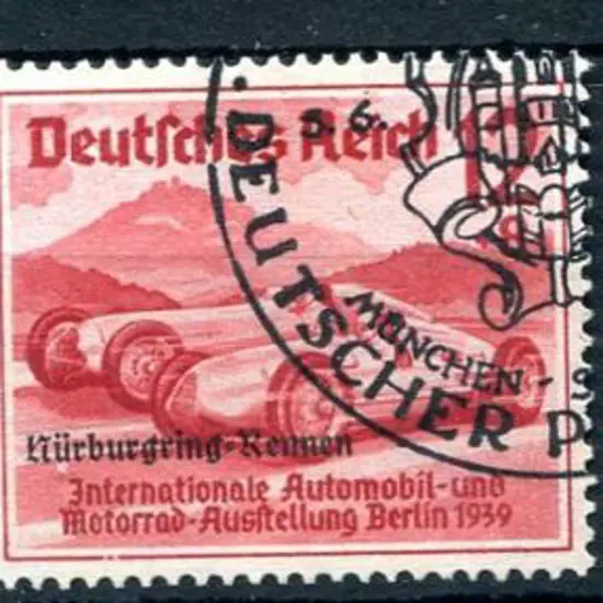 Germany 1939 "Nürburgring Rennen " ovpts set of 3. ...