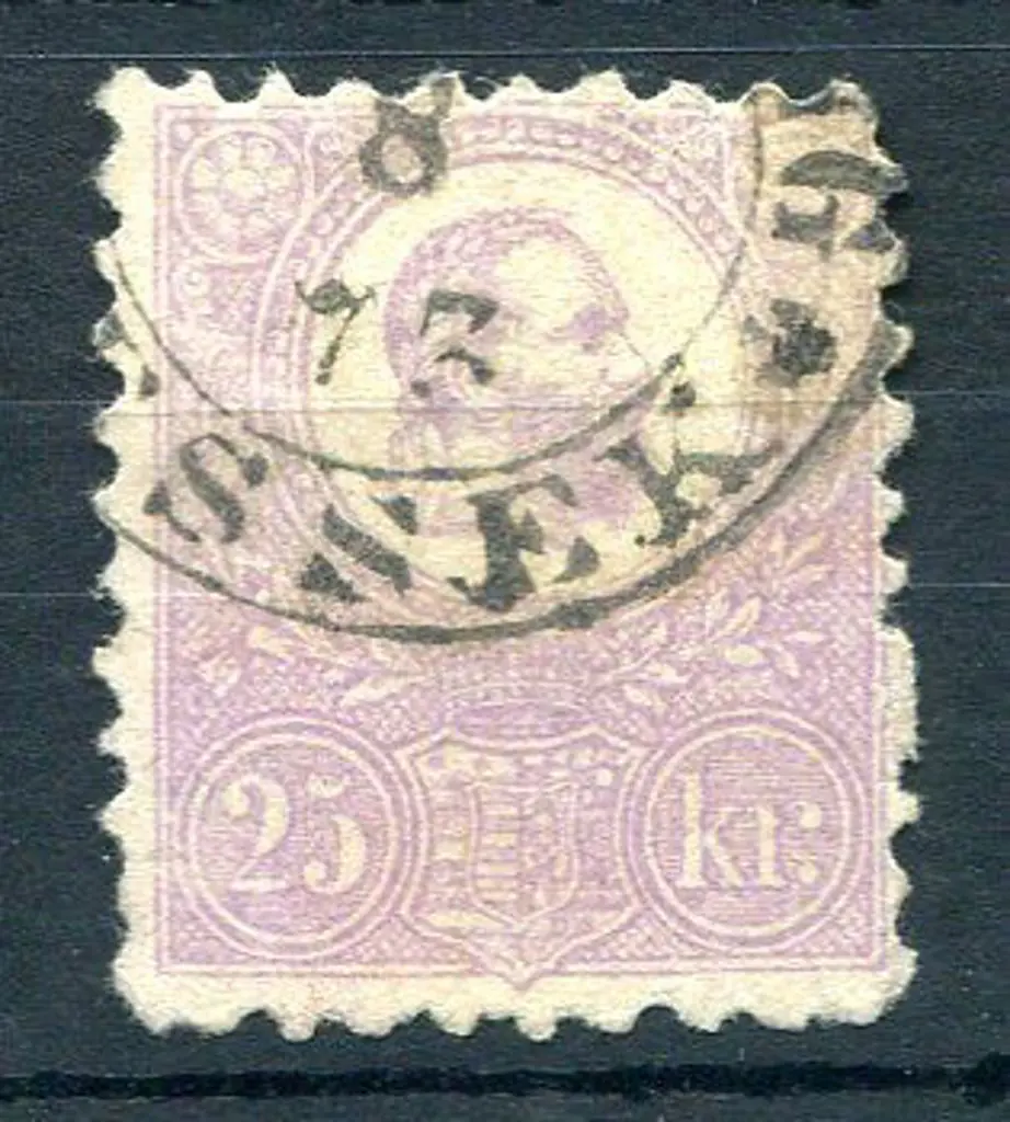 Hungary 1871 25k pale lilac, lithographed. Fine ... Image 1++
