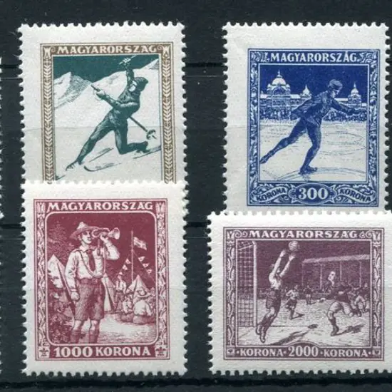 Hungary 1927 100k to 2,500k Sports Association ...