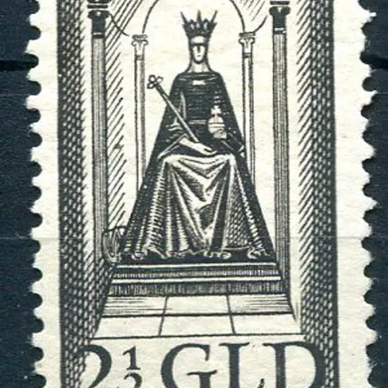 Netherlands 1923 2½g black Jubilee. MLH. SG 268, ...