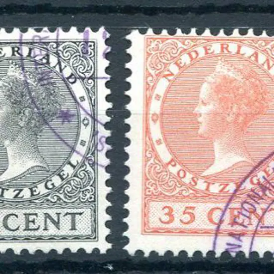 Netherlands 1924 International Stamp Expo set of 3 ...