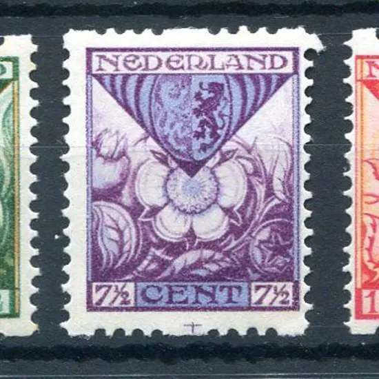 Netherlands 1925 Child Welfare set of 3 with ...