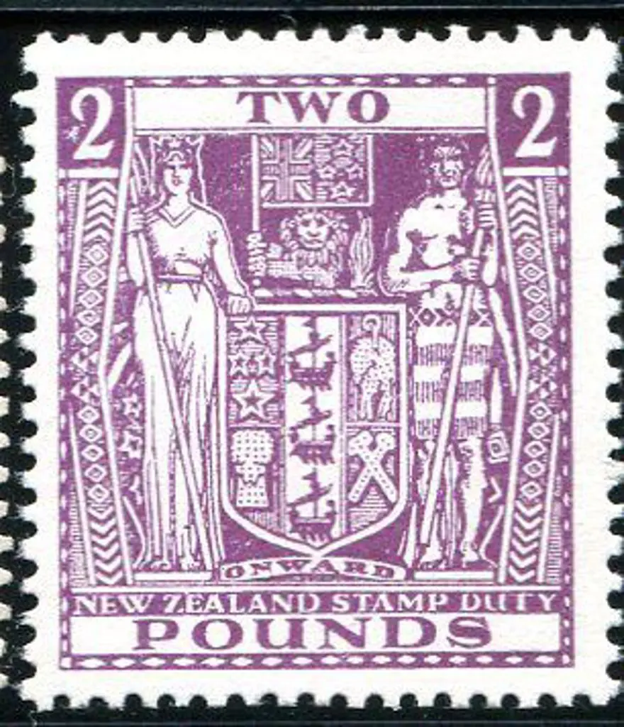 New Zealand 1931 £2 Arms. MUH & well centred. SG ... Image 1++