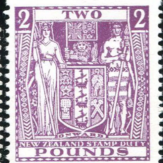 New Zealand 1931 £2 Arms. MUH & well centred. SG ...