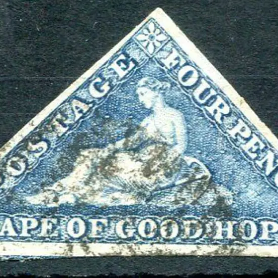 South Africa-Cape of Good Hope 1863/64 4d ...