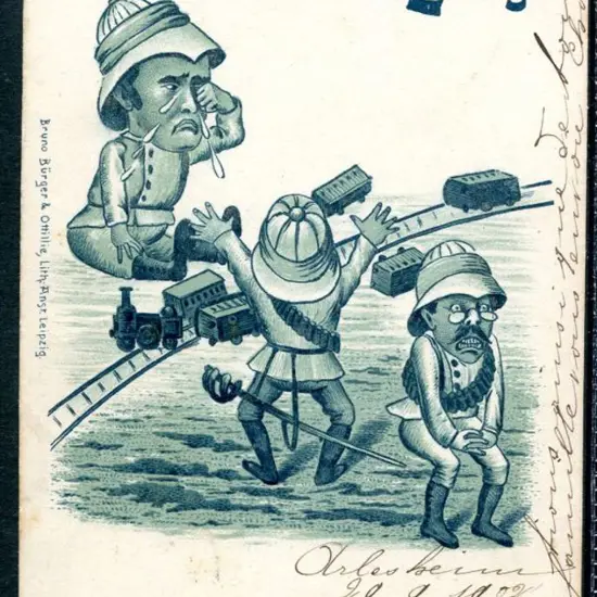 Switzerland - Boer War 1902 (29th Sept) Broni ...