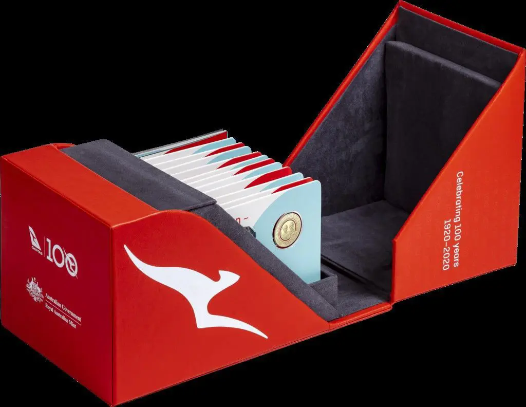 2020 Qantas Centenary box set of 11 x $1 RAM ... Image 1++