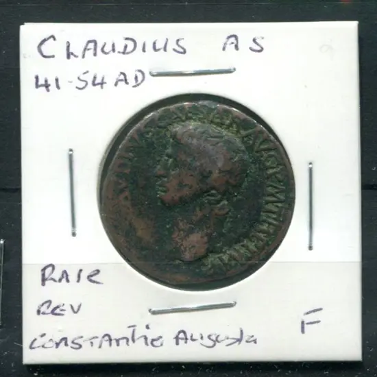 41-54 AD Claudius As. F