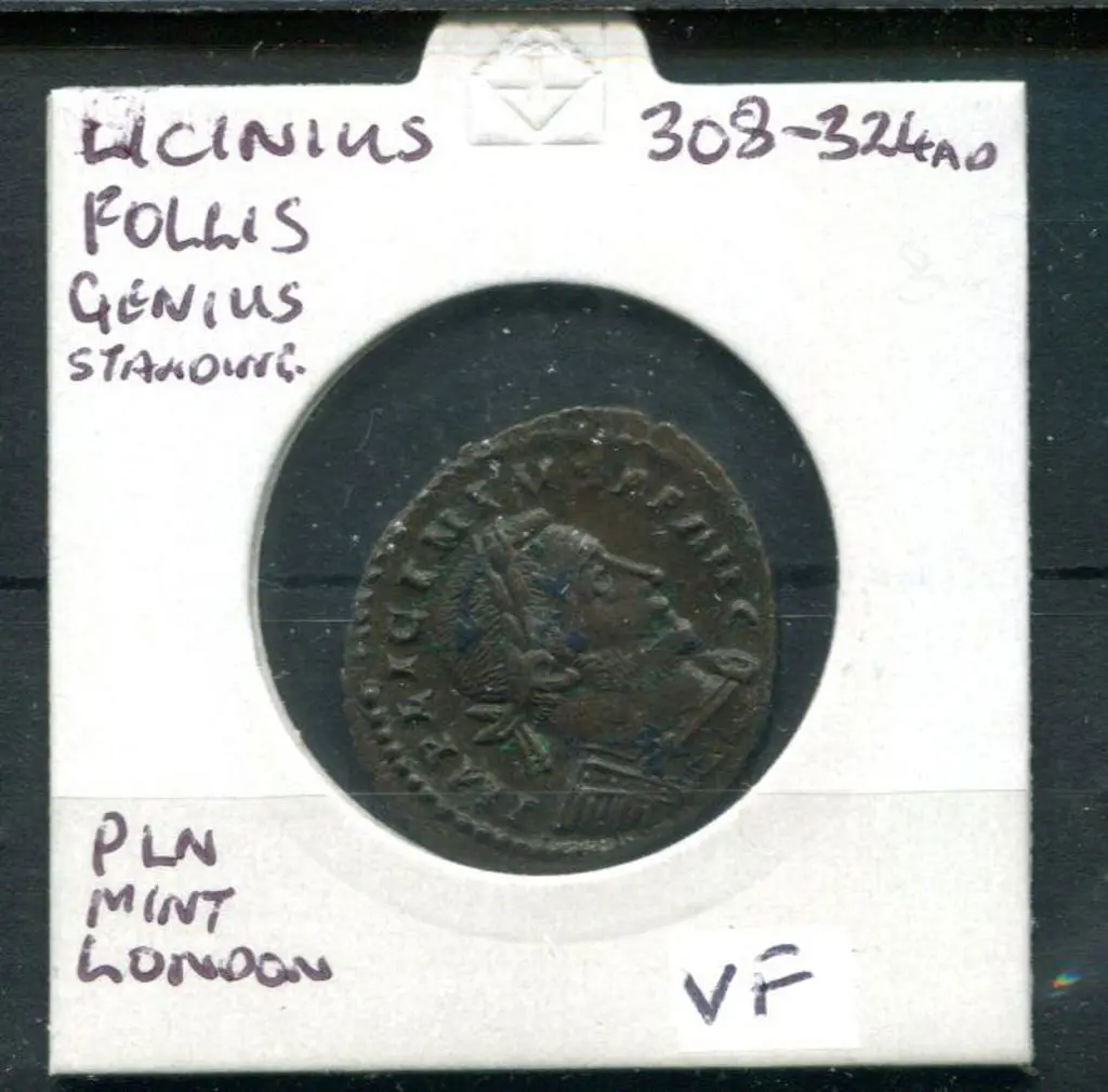 308-324 AD Licinius Follis. VF Image 1++
