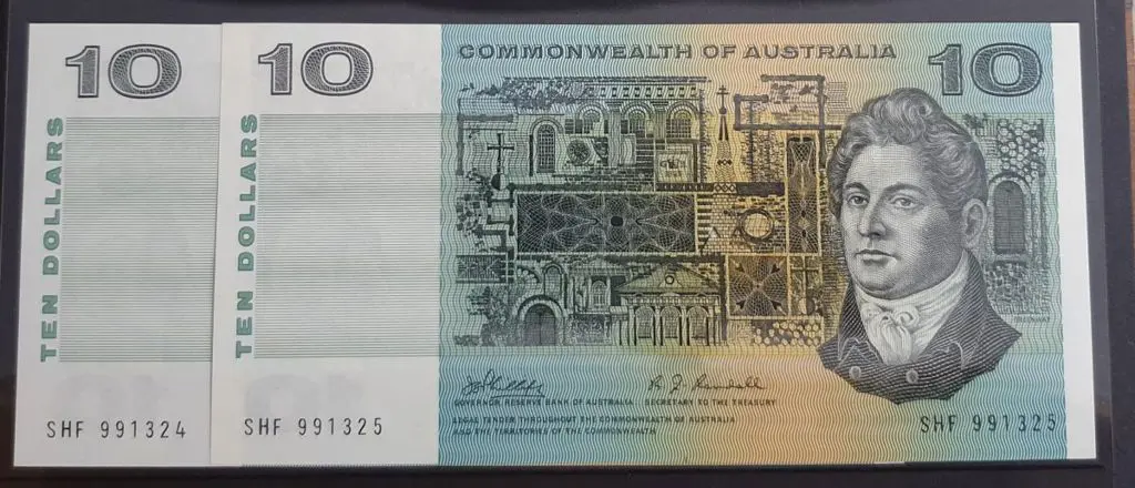 1974 $10 Phillips/Randall Commonwealth Prefix SHF ... Image 1++