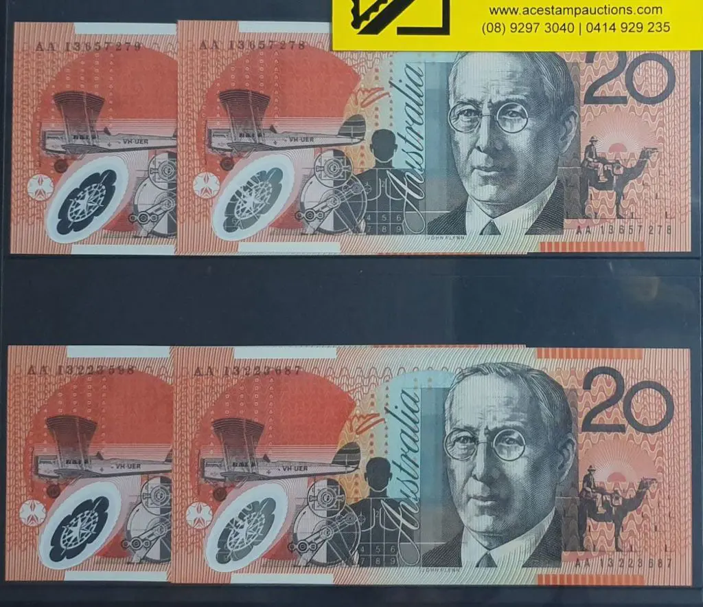 2010 $20 Stevens/Parkinson First Signature Prefix ... Image 1++