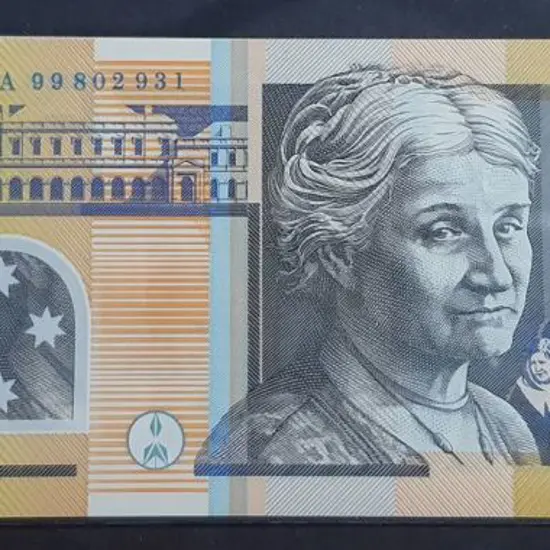1999 $50 Macfarlane/Evans First Year Prefix ...