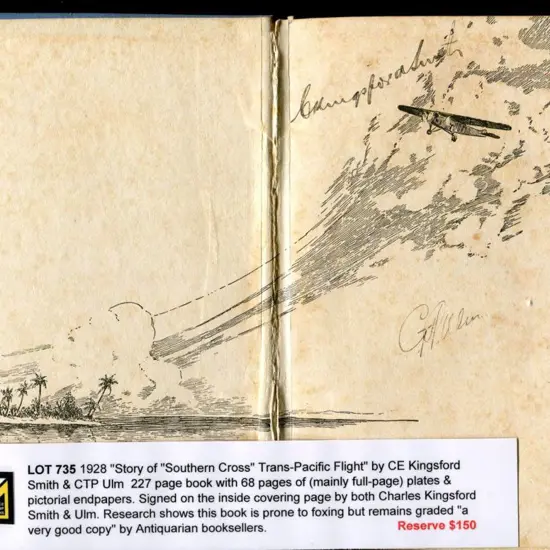 1928 "Story of "Southern Cross" Trans-Pacific ...