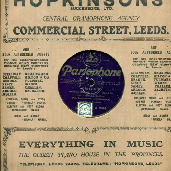 SMITHY (Side 1) & "HEROES OF THE AIR" (Side 2) of ...