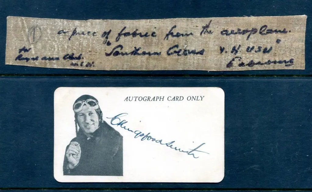 A piece of fabric from the aeroplane Southern ... Image 1++