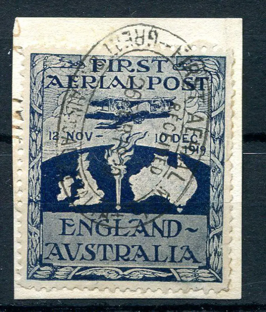 1919 (12th Nov) England to Australia First Aerial ... Image 1++