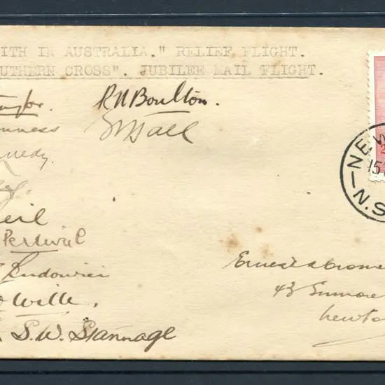 1935 (15th May) "Per "Faith in Australia" Relief ...