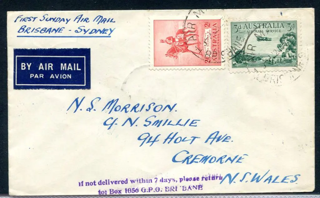 1935 (23rd June) "Brisbane to Sydney First Sunday ... Image 1++