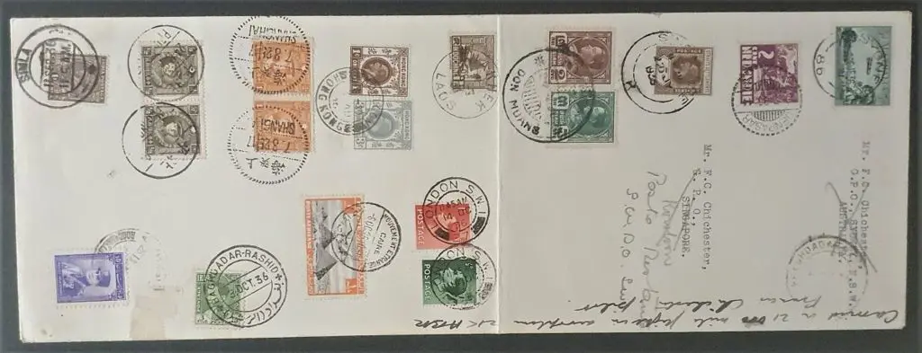 1936 (26th June) Sydney to London flown by Francis ... Image 1++