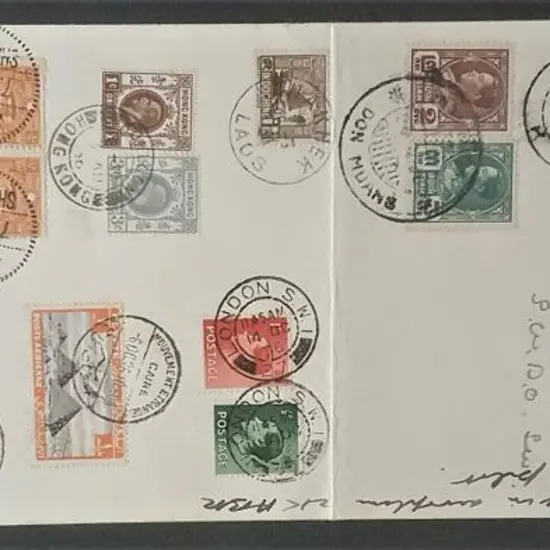 1936 (26th June) Sydney to London flown by Francis ...
