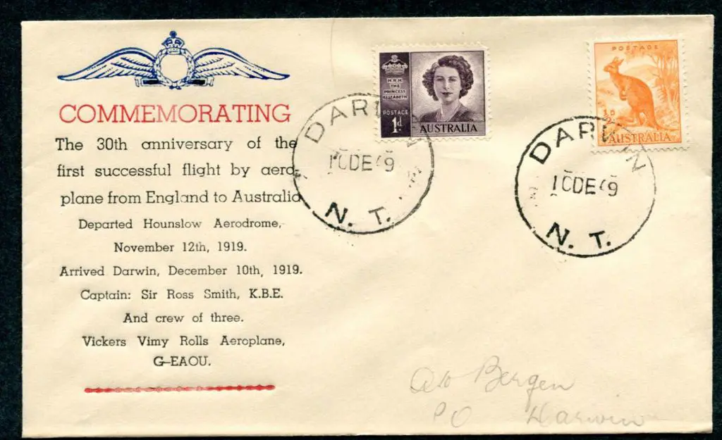 1949 (10th Dec) "COMMEMORATING The 30th ... Image 1++