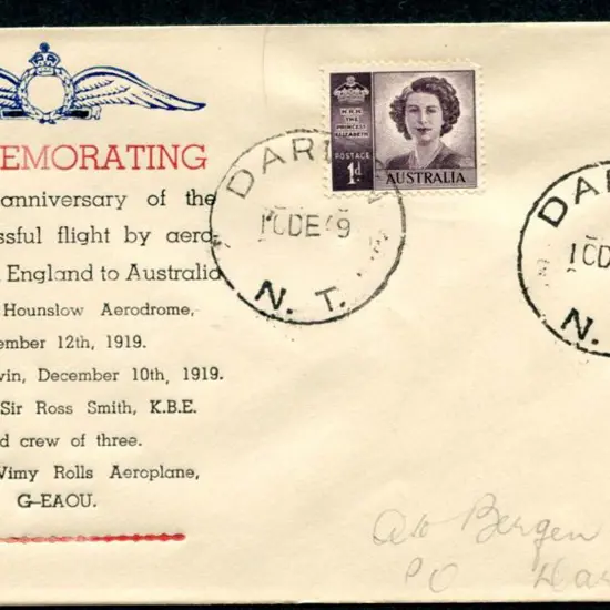 1949 (10th Dec) "COMMEMORATING The 30th ...
