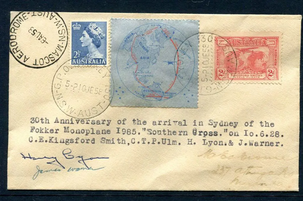 1958 (10th June) "30th Anniversary of the arrival ... Image 1++