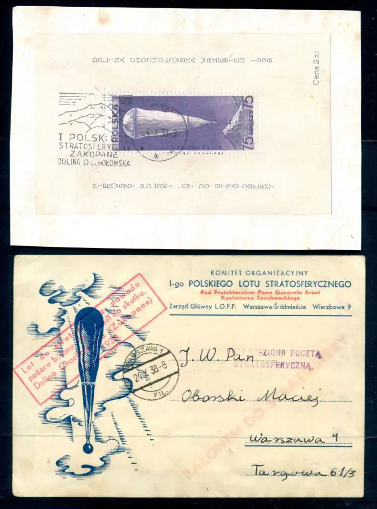 Poland 1938 (4th Sept) Proposed First Polish ... Image 1++