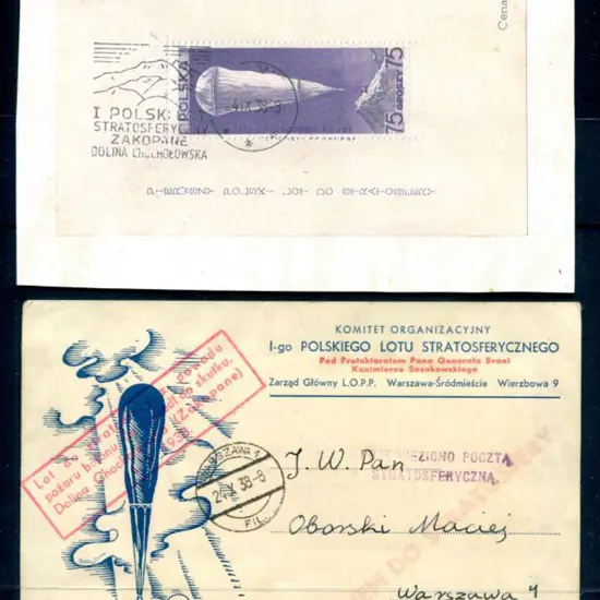 Poland 1938 (4th Sept) Proposed First Polish ...