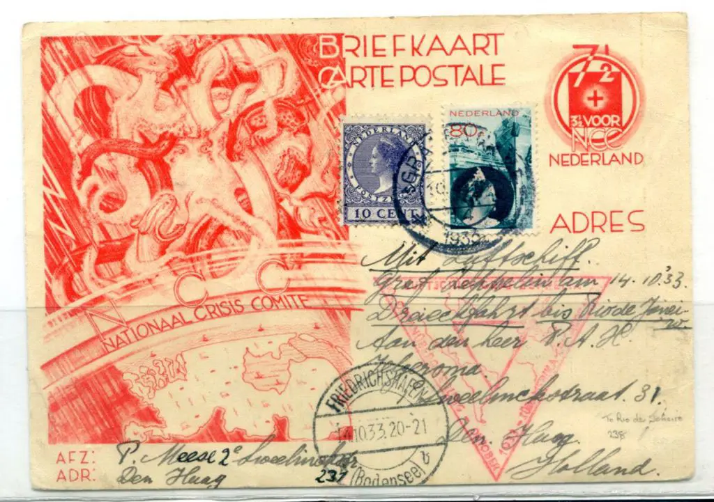 1933 (10th Oct) South America to Chicago flight ... Image 1++
