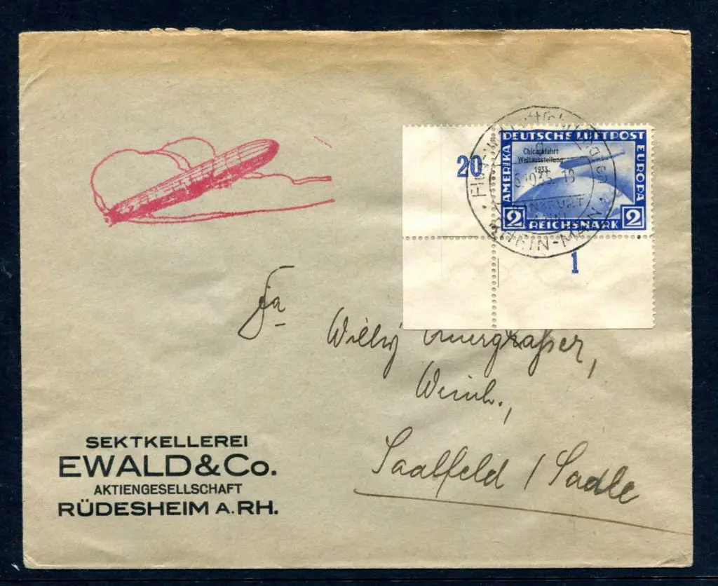 1935 (5th Oct) 2rm "Chicagofahrt Weltausstellung ... Image 1++