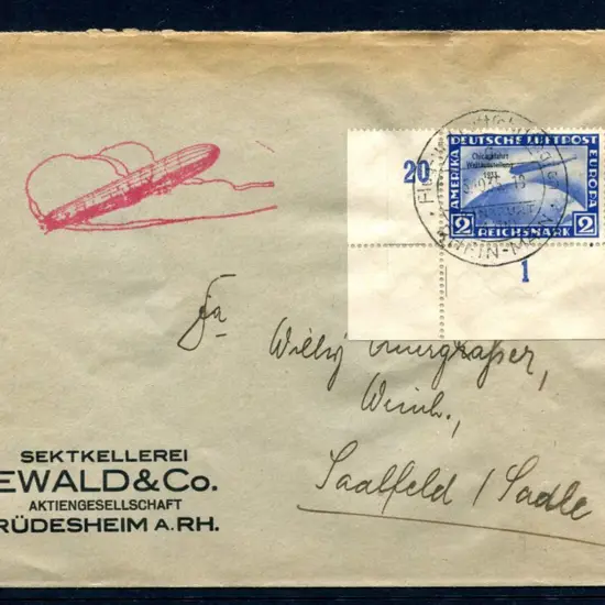 1935 (5th Oct) 2rm "Chicagofahrt Weltausstellung ...