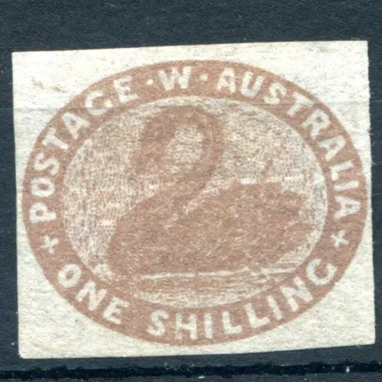 1855 1/- pale brown. Mint examples with clear ...