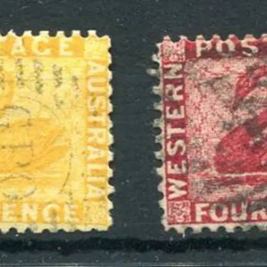 1883 1d, 2d, 4d & 6d CR/CA wmk, perf. 12 set of 4. ...