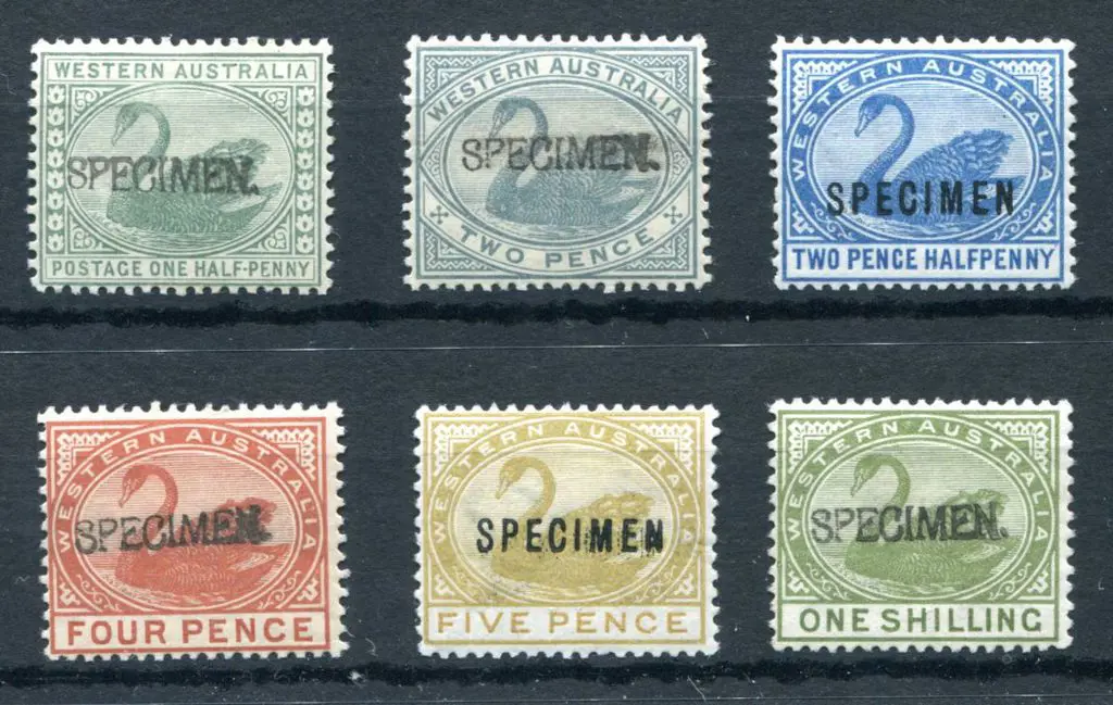 1888 ½d, 2d, 2½d, 4d, 5d & 1/-De La Rue Crown/CA ... Image 1++