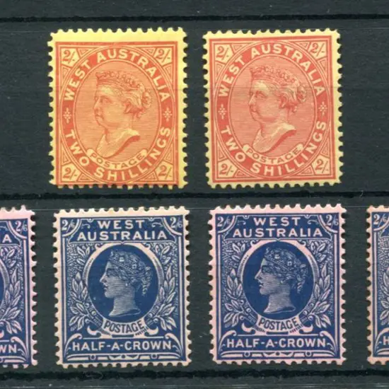 1902/11 2/- red on yellow, wmk V/crown perf. 12½ x ...