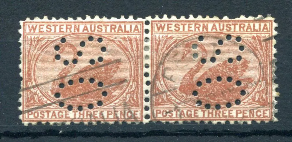 1912 3d dull orange-brown with Crown over double ... Image 1++