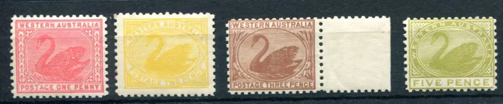 1905/12 2d yellow MUH (SG 152), 1d rose-pink MUH ... Image 1++