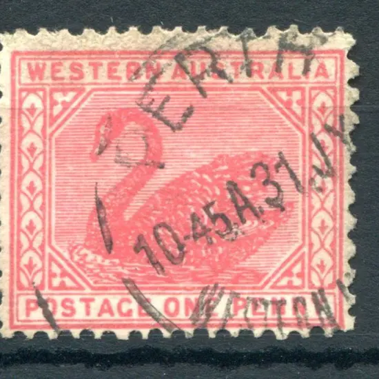 1905 1d rose-pink, Crown over double-lined A wmk ...