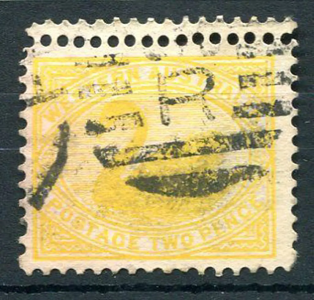 1905/12 2d orange-yellow with sideways left ... Image 1++