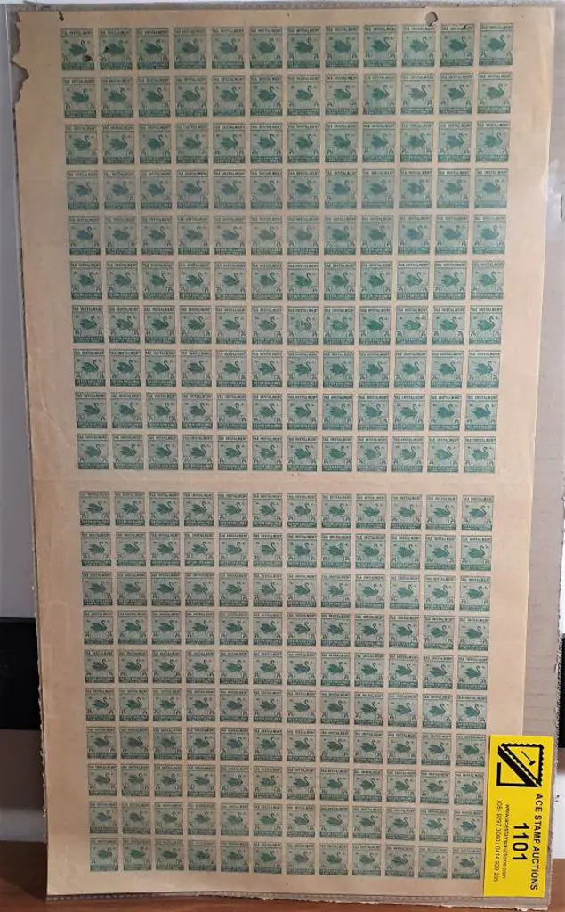 1940 7/6d blue green "W.A. TAX INSTALMENT SEVEN ... Image 1++