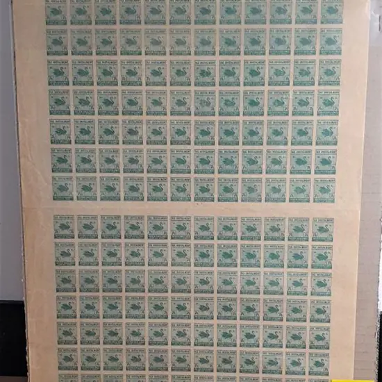 1940 7/6d blue green "W.A. TAX INSTALMENT SEVEN ...