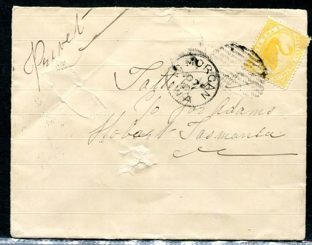 1901 (28th Nov) Mt Morgan proving cover for 13 bar ... Image 1++