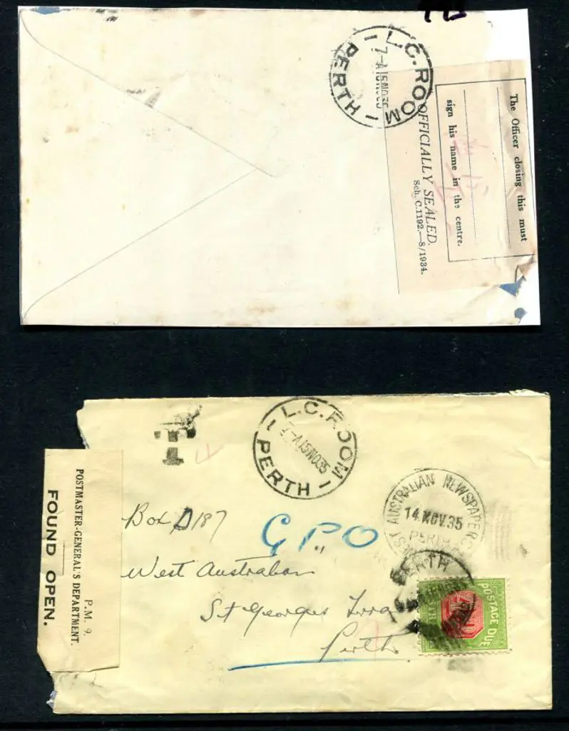 1935 (14th Nov) "West Australian" St Georges Tce, ... Image 1++
