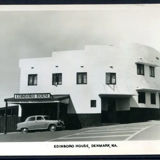 Edinboro House, Denmark, WA b&w Pitt Card". Unused ...
