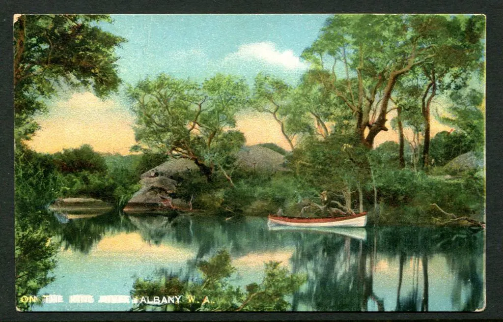 On the King River, Albany W.A. Locally used with ... Image 1++