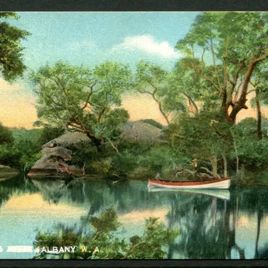 On the King River, Albany W.A. Locally used with ...