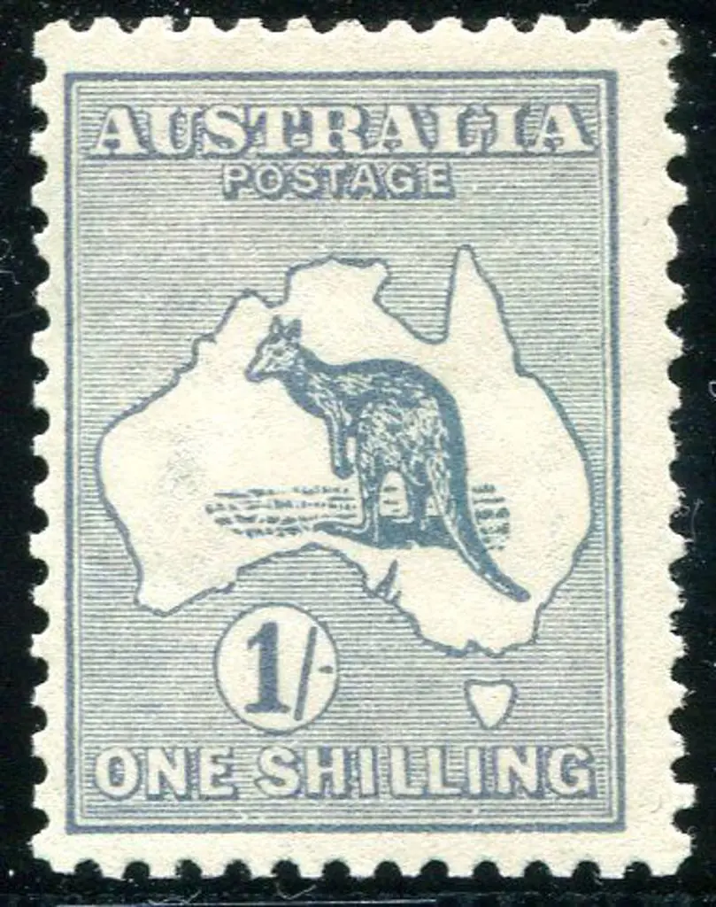 1/- dull green. Fine MUH. This is obviously an ... Image 1++